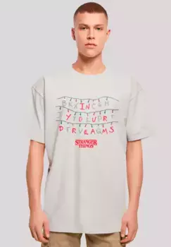 F4NT4STIC Футболка "Stranger Things In Your Dreams", премиум качество, цвет Lightasphalt