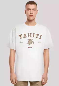 F4NT4STIC Футболка "Таити", принт, белый