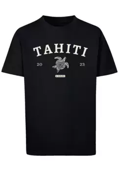 F4NT4STIC Футболка "Таити", принт, черный