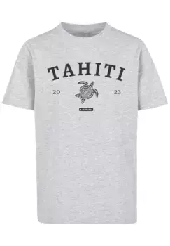 F4NT4STIC Футболка "Таити", принт, серый