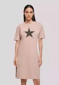 F4NT4STIC Платье-рубашка "Star Basic", принт, цвет Duskrose