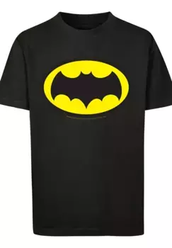 F4NT4STIC Рубашка с коротким рукавом "F4NT4STIC Kids Logo TV Series Batman -BLK с детской базовой футболкой", черный