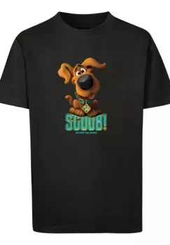 F4NT4STIC Рубашка с коротким рукавом "F4NT4STIC Kids Scooby Doo Puppy Scooby с детской базовой футболкой ", черный