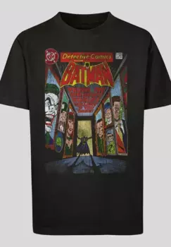 F4NT4STIC Рубашка с коротким рукавом "F4NT4STIC Kids Batman Rogues Gallery Cover with Kids Basic Tee", черный