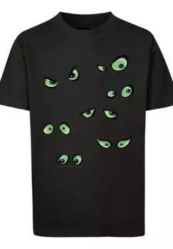 F4NT4STIC Рубашка с коротким рукавом "F4NT4STIC Kids Scooby Doo Scary Eyes with Kids Basic Tee", черный