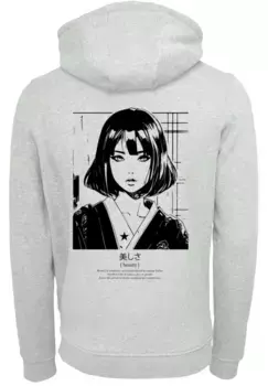 F4NT4STIC Толстовка "Anime Beauty Girl", толстовка, теплая, удобная, серый