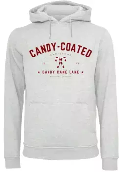 F4NT4STIC Толстовка "Christmas Candy Coated Christmas", Рождество, подарок, логотип, серый