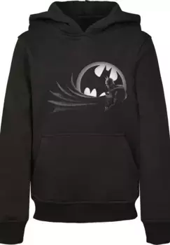 F4NT4STIC Толстовка "F4NT4STIC Kids Batman Spot с базовой детской толстовкой", черный