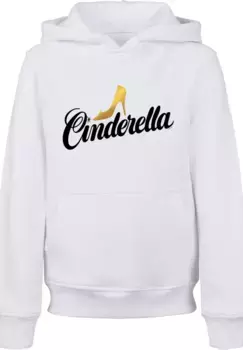 F4NT4STIC Толстовка "F4NT4STIC Kids Cinderella Shoe Logo - WHT с базовой детской толстовкой", белый