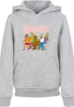 F4NT4STIC Толстовка "F4NT4STIC Kids Scooby Doo Classic Group с базовой детской толстовкой", серый