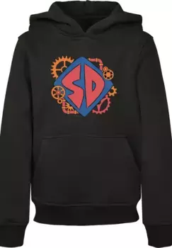 F4NT4STIC Толстовка "F4NT4STIC Kids Scooby Doo Dog Tag Cogs с базовой детской толстовкой", черный
