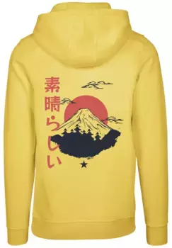 F4NT4STIC Толстовка "Гора Фудзи", Толстовка, теплая, удобная, цвет Ta X I Yellow
