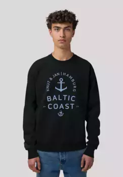 F4NT4STIC толстовка "Ostsee Logo Knut & Jan Hamburg", премиум качество, черный