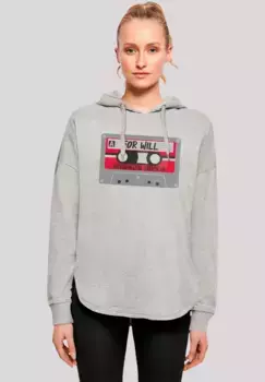 F4NT4STIC Толстовка "Stranger Things Cassette For Will Netflix", премиум качество, серый
