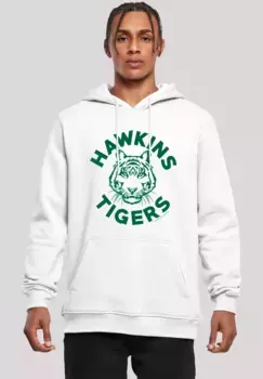 F4NT4STIC Толстовка "Stranger Things Hawkins Tigers Netflix TV Series", премиальное качество, белый
