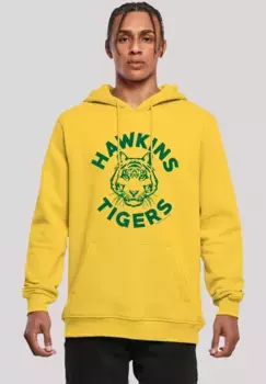 F4NT4STIC Толстовка "Stranger Things Hawkins Tigers Netflix TV Series", премиальное качество, цвет Ta X I Yellow