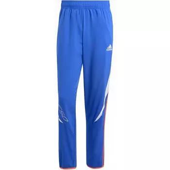 F50 Трикотажные спортивные штаны мужские прозрачно-синие Adidas, голубой
