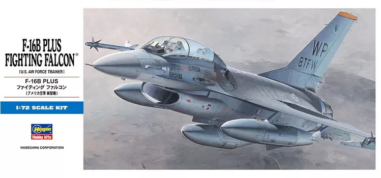 F-16B PLUS Fighting Falcon 1:72 Hasegawa D14