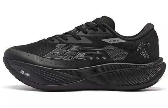 F\PB3.0 Кроссовки мужские низкие черные/серебристые Qiaodan