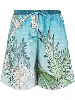 F.R.S For Restless Sleepers шорты с эффектом омбре, синий