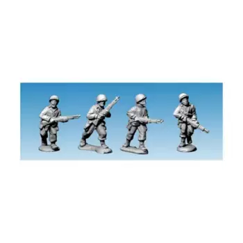 F.S.S.F с винтовками II, WWII Miniatures (Artizan Designs) (28mm)