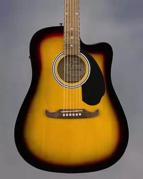 FA-125CE Дредноут, орех Fngrbd. солнечные лучи Fender FA-125CE Dreadnought, Walnut Fngrbd.