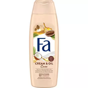 Fa Гель для душа и ванн Cream & Oil Cacao с ароматом масла какао 400мл