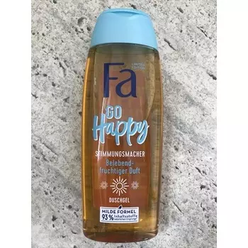 Fa Go Happy Бодрящий гель для душа с фруктовым ароматом Мягкая формула 250 мл