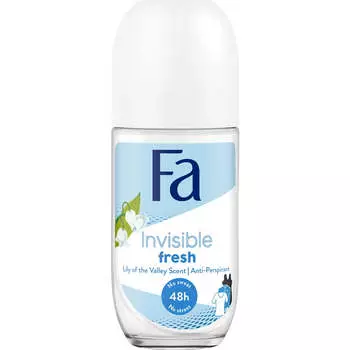 Fa Шариковый антиперспирант Invisible Fresh 48h с ароматом ландыша 50мл