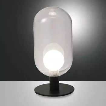Fabas Luce Gubbio, настольная лампа, G9 LED, 1x33Вт, прозрачный