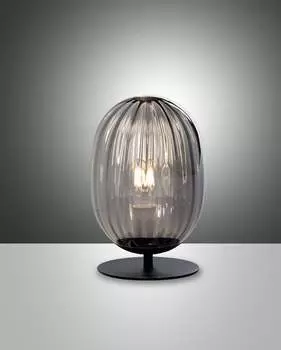 Fabas Luce Infinity, Настольная лампа, E27, 1X40Вт, серый
