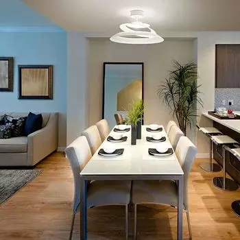 Fabas Luce Mirka, потолочный светильник, светодиод, 1x24Вт, IP54, белый