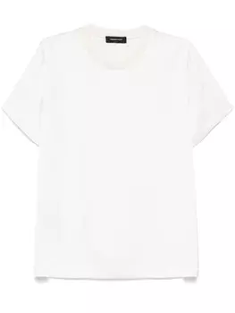 Fabiana Filippi атласная футболка, белый