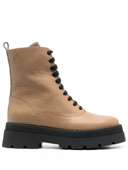 Fabiana Filippi ботинки с закругленным носком, нейтральный цвет