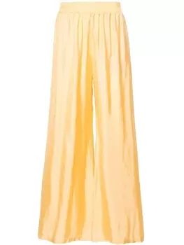 Fabiana Filippi брюки палаццо с завышенной талией, оранжевый