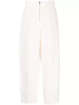 Fabiana Filippi брюки с завышенной талией, розовый