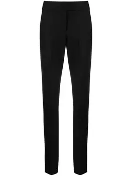 Fabiana Filippi брюки скинни с завышенной талией, черный