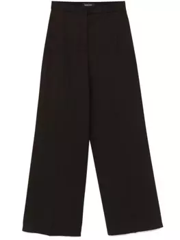 Fabiana Filippi брюки строгого кроя, коричневый