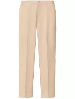 Fabiana Filippi брюки строгого кроя, коричневый