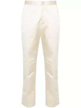 Fabiana Filippi брюки строгого кроя, нейтральный цвет