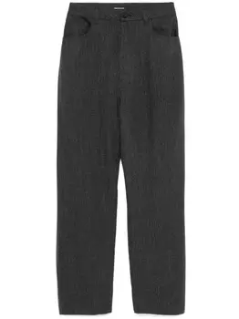 Fabiana Filippi брюки в полоску, серый