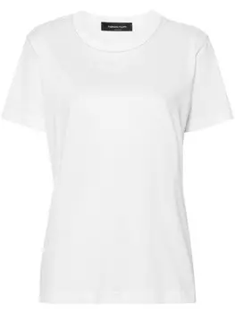 Fabiana Filippi декорированная футболка, белый