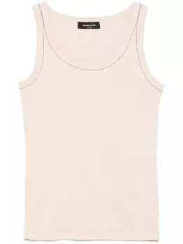 Fabiana Filippi декорированный топ, нейтральный