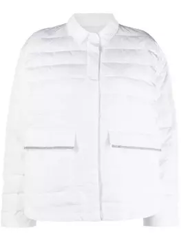 Fabiana Filippi down-filled quilted jacket, белый
