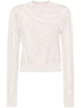 Fabiana Filippi джемпер рыхлой вязки, нейтральный цвет