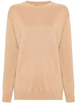 Fabiana Filippi джемпер с люрексом, нейтральный цвет