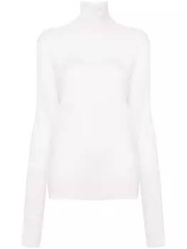 Fabiana Filippi джемпер тонкой вязки, белый