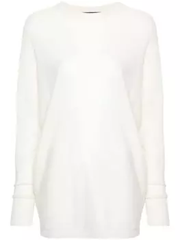 Fabiana Filippi джемпер, украшенный пайетками, нейтральный цвет