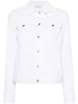 Fabiana Filippi джинсовая куртка на пуговицах, белый