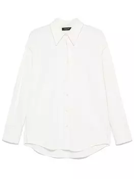 Fabiana Filippi фланелевая рубашка, белый